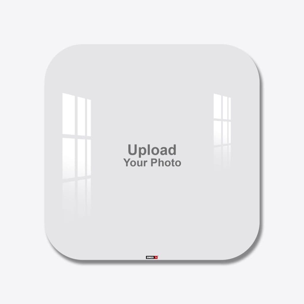 Square Round Acrylic Wall Photo