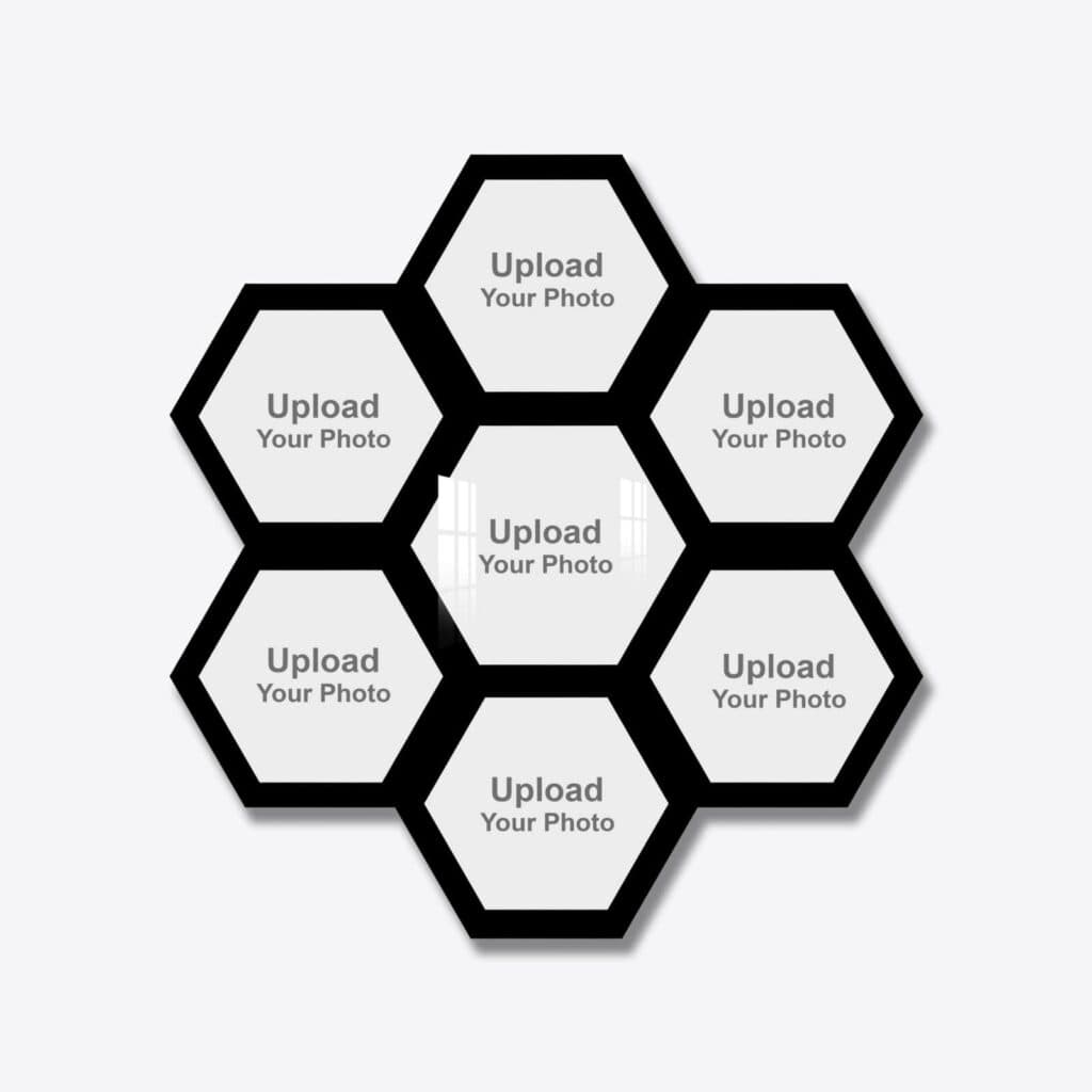 Hexa 7 Photos Acrylic Wall Photo